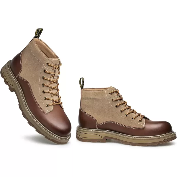 ZRO Mens Work shoes boots slip on wide width boots for men G35611 23 WinterBrown