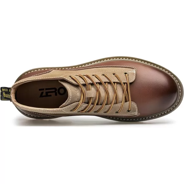 ZRO Mens Work shoes boots slip on wide width boots for men G35611 23 WinterBrown
