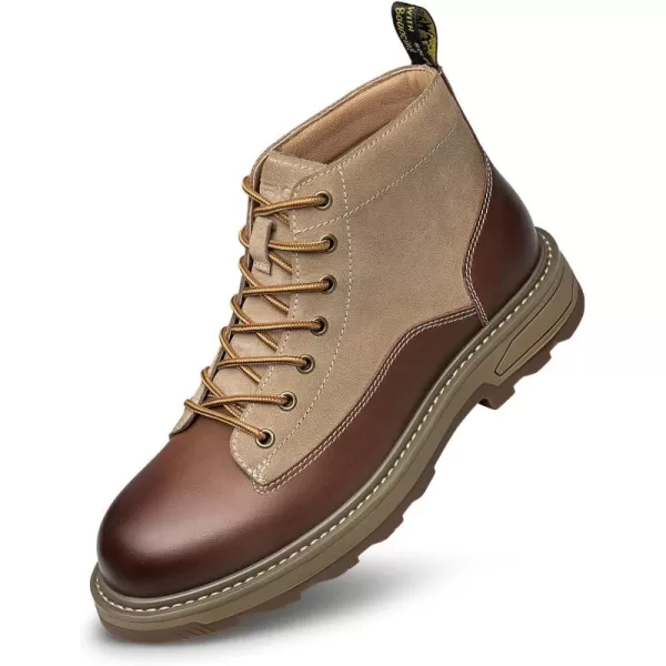 ZRO Mens Work shoes boots slip on wide width boots for men G35611 23 WinterBrown