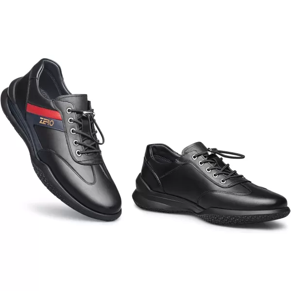 Mens Sneakers Athletic Shoes Soft Sole NonTied Shoe Strap 22 AutumnBlack