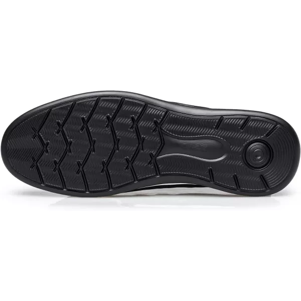 ZRO Mens Plain Toe Casual Fashion SneakersBlack