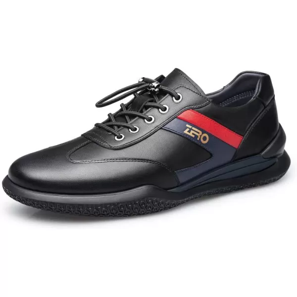 Mens Sneakers Athletic Shoes Soft Sole NonTied Shoe Strap 22 AutumnBlack