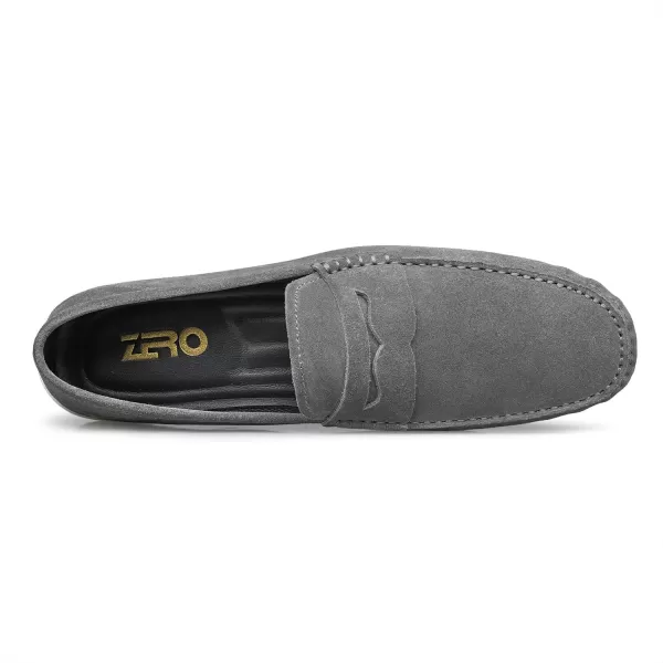 Mens Loafers Thick Sole Easy to Put on and take Off Laser Shoes NF1925 24 SpringGrey