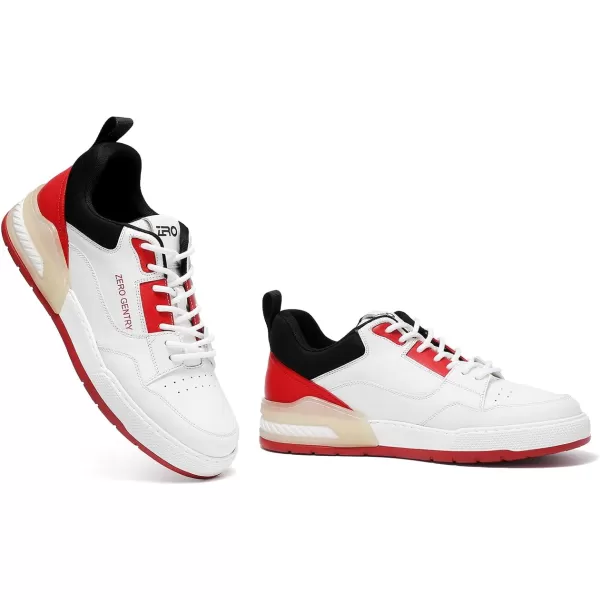 Mens Fashion Sneakers Genuine Leather Casual Sport Shoes for Men S1223321WinterWhitered