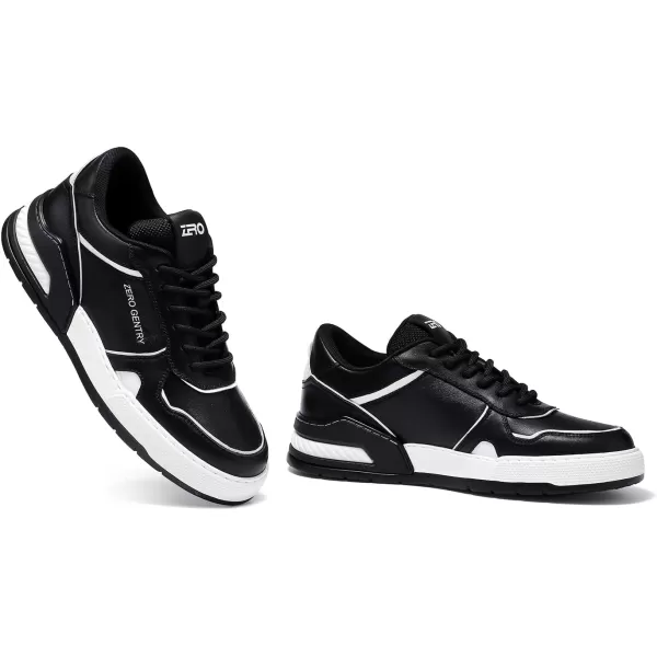 Mens Fashion Sneakers Genuine Leather Casual Walking Shoes for Men S1223319WinterBlack