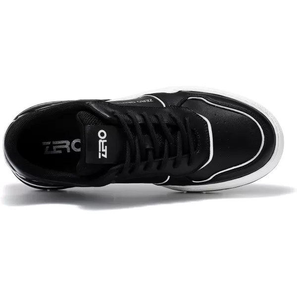 Mens Fashion Sneakers Genuine Leather Casual Walking Shoes for Men S1223319WinterBlack