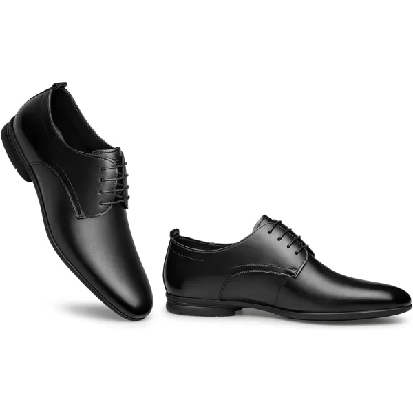 Mens Oxfords Derby Dress Shoes Formal Evening Wedding Party Shoes for Men B13136X23 SpringBlack