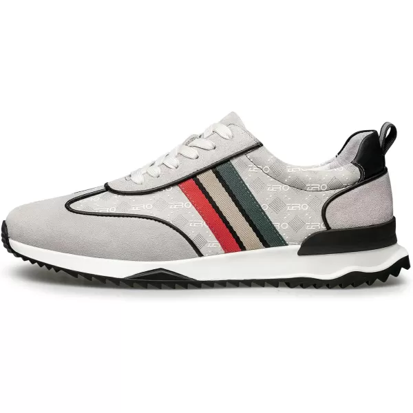 Mens fashion sneakers vogue style suede shoes for men Y1305523 SpringGrey