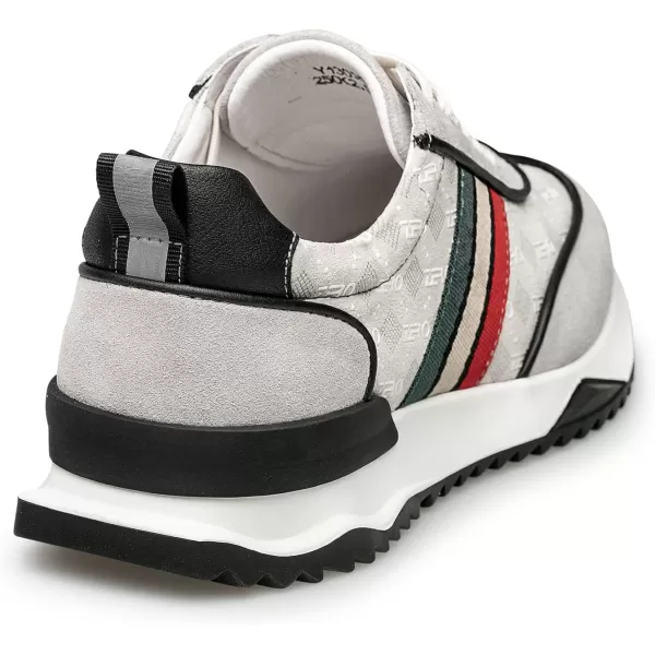 Mens fashion sneakers vogue style suede shoes for men Y1305523 SpringGrey