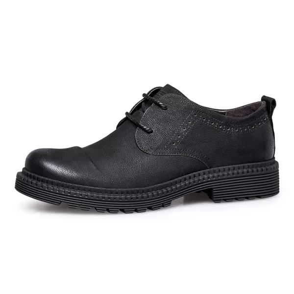 ZRO Mens H151 Slip Resistant Casual Business OxfordsBlack