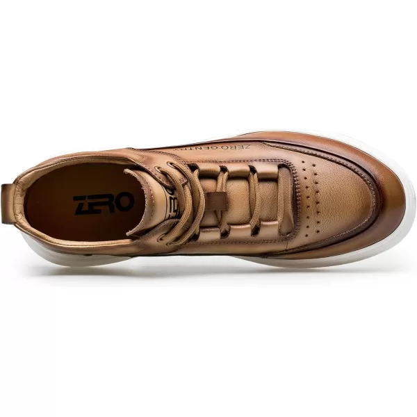ZRO Mens S872 Low Top Fashion Motorcycle BootsBrown