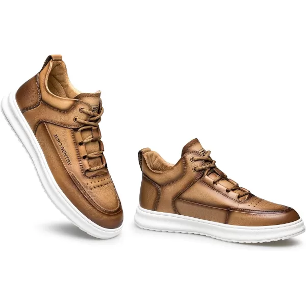 ZRO Mens S872 Low Top Fashion Motorcycle BootsBrown