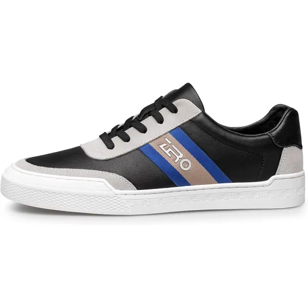 ZRO Mens sneakers mixed color Checkered casual shoes for men 22 modelBlack