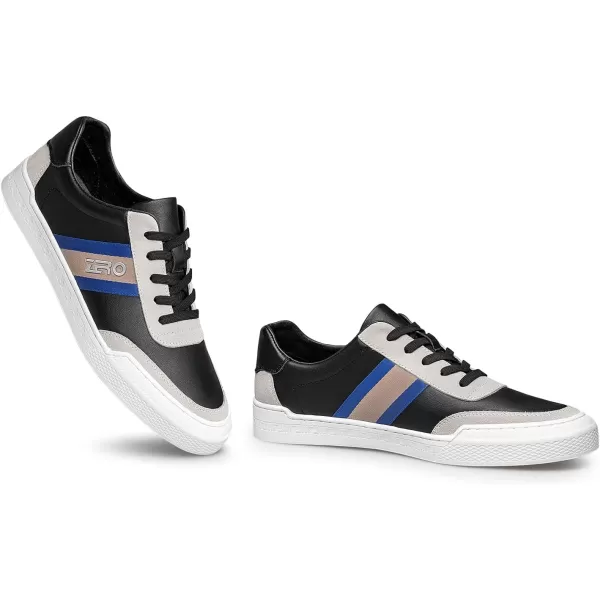 ZRO Mens sneakers mixed color Checkered casual shoes for men 22 modelBlack