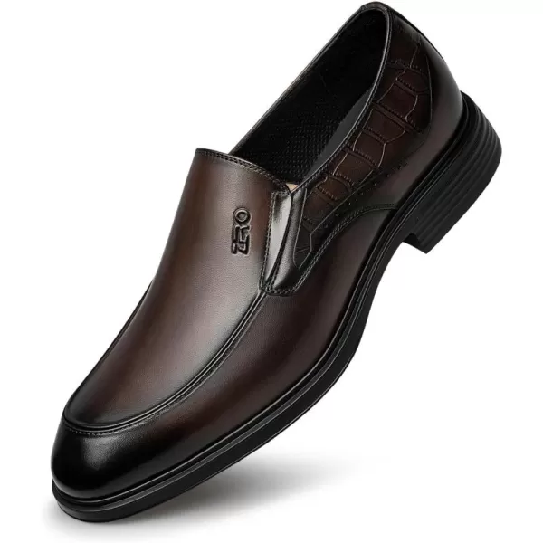 Mens Loafers ampamp Slipons Oxford Leather Shoes for Men BF1815 24 SpringBrown