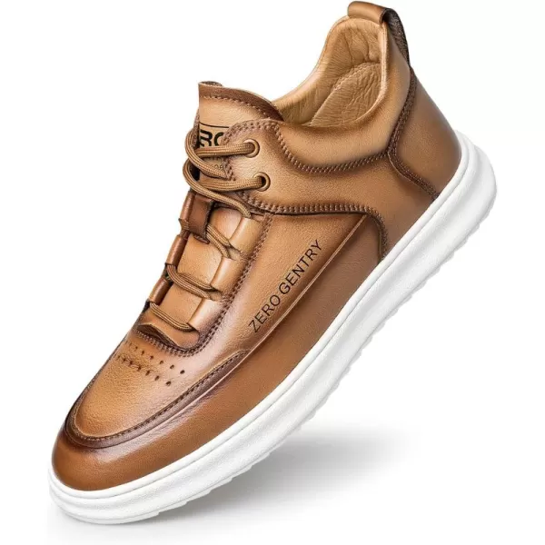 ZRO Mens S872 Low Top Fashion Motorcycle BootsBrown