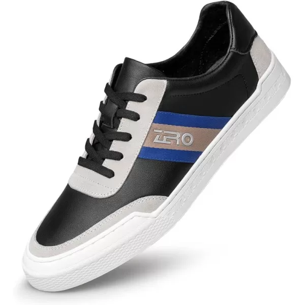ZRO Mens sneakers mixed color Checkered casual shoes for men 22 modelBlack