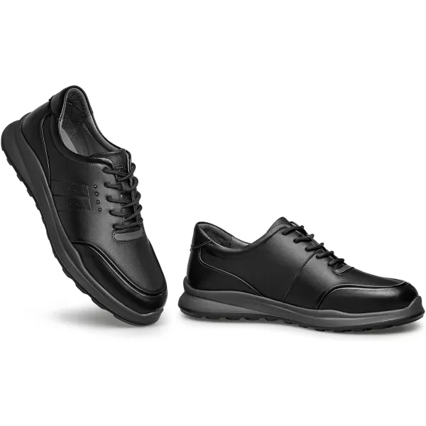 Mens fashion Sneakers Genuine Leather shoes for men R1223873WinterWhite