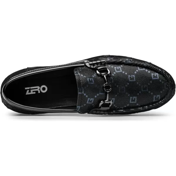 Mens loafers ampamp slipons Horsebit Crocodile grain genuine leather N1317823 SpringBlue
