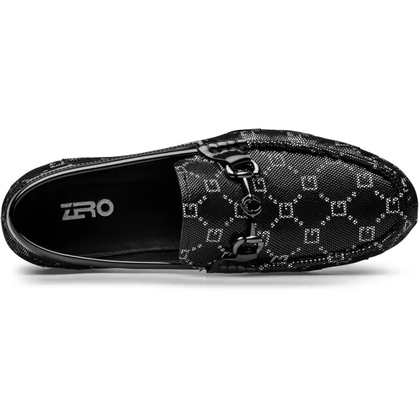 Mens loafers ampamp slipons Horsebit Crocodile grain genuine leather N1317823 SpringWhite