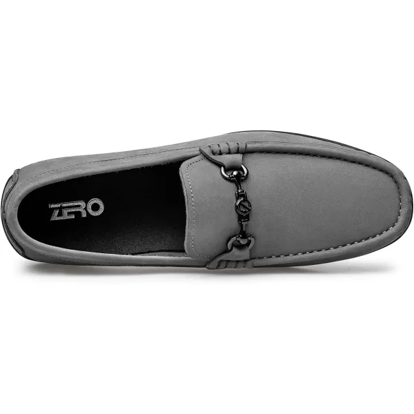 ZRO Driving shoes for men Suede upper wide casual slip on N1308523 SpringBlue