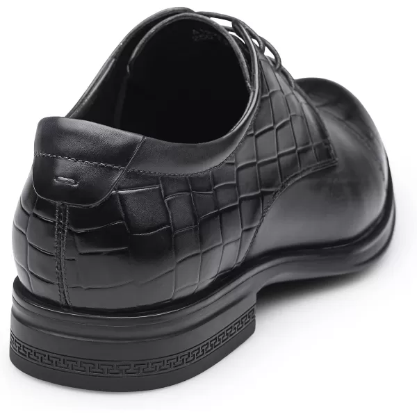ZRO Mens Dress Shoes Straight chip Crocodile Pattern Formal Shoes A1223589AutumnGrey