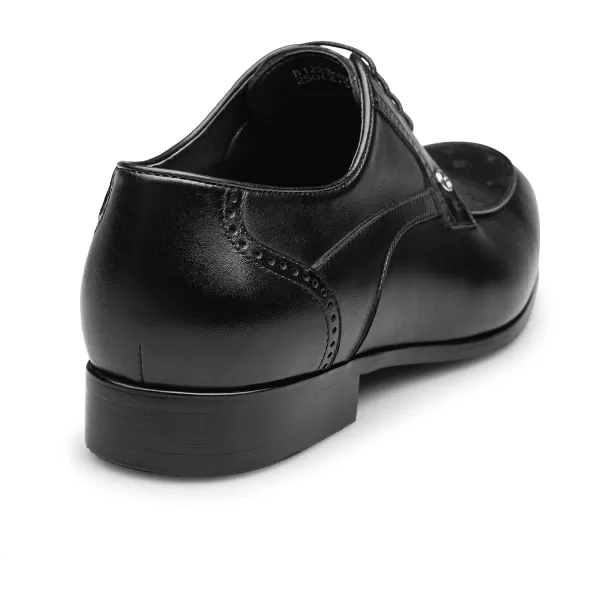 ZRO Mens Dress Shoes U Tip Outer Feather Type Leather Shoes Salaryman B1223607 AutumnBlack