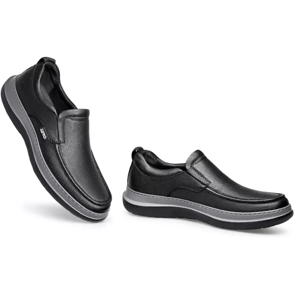 ZRO Mens R766 Moc Toe Walking LoaferBlack