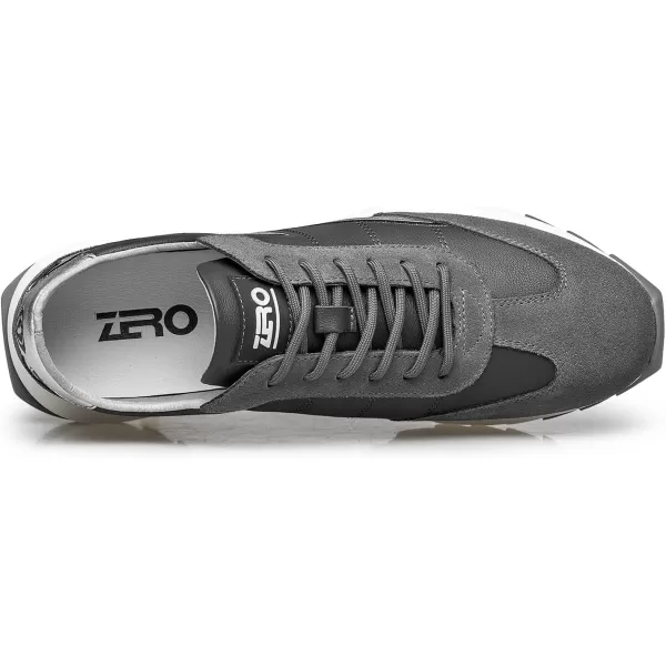 ZRO Mens Walking Wingtip Fashion SneakersGrey
