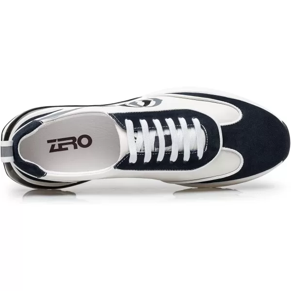 ZRO Mens Y520 Wingtip Casual Fashion SneakersNavy