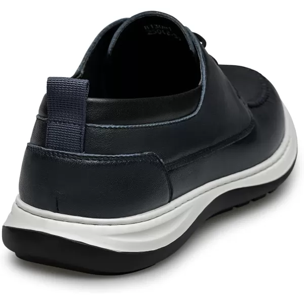 ZRO Mens fashion sneakers Soft calf leather Nonslip shoes for men R1308123 SpringNavy