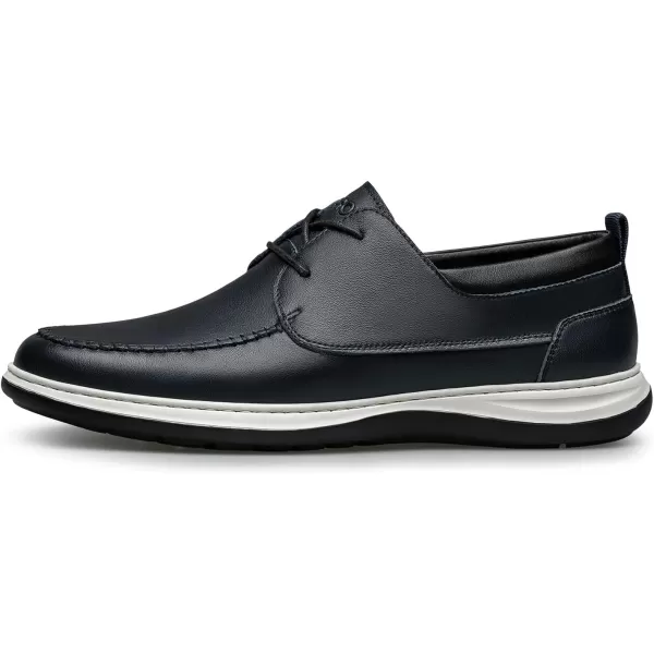 ZRO Mens fashion sneakers Soft calf leather Nonslip shoes for men R1308123 SpringNavy