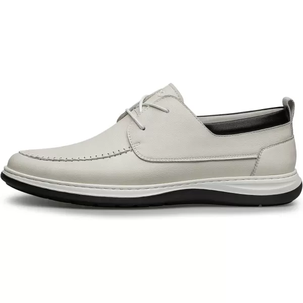 ZRO Mens fashion sneakers Soft calf leather Nonslip shoes for men R1308123 SpringWhite