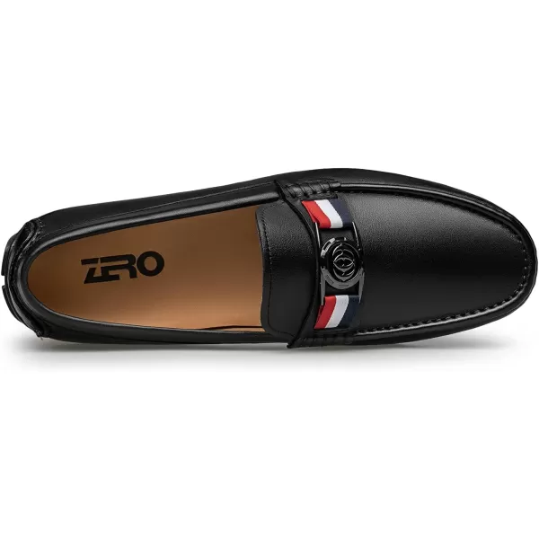 ZRO Mens loafers ampamp slipons casual wide width with Horsebit N1315223 SpringBlack