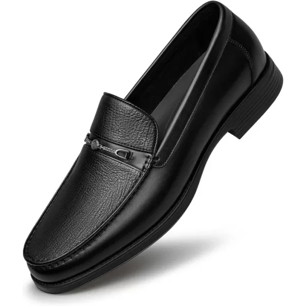 Mens Loafers ampamp Slipons Simple Design Fashion Dress Shoes B1316223 SpringBlack