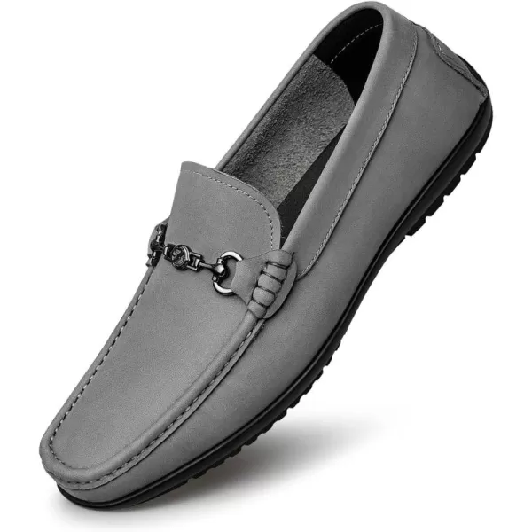 ZRO Driving shoes for men Suede upper wide casual slip on N1308523 SpringBlue