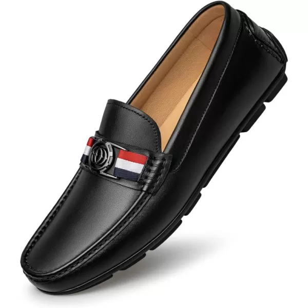 ZRO Mens loafers ampamp slipons casual wide width with Horsebit N1315223 SpringBlack