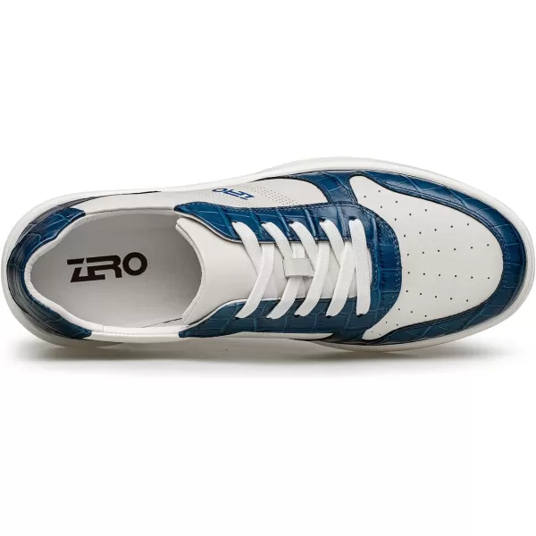 Mens Fashion Sneakers Casual Simple Leather Shoes for Men SF1810 24 SpringBlue