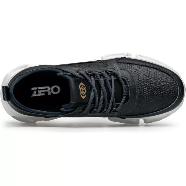 Mens Fashion Sneakers Soft Sole Leather Casual Shoes for Men Y1333323 SummerBlack