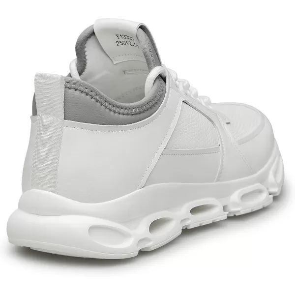 Mens Fashion Sneakers Soft Sole Leather Casual Shoes for Men Y1333323 SummerWhite