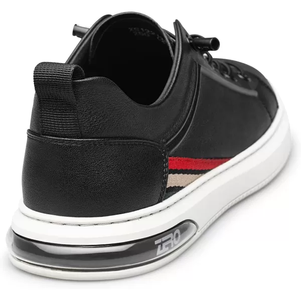 Mens Sneakers Air Tool Impact Resistant Thick Sole NonTied Shoe Strap S120922 AutumnBlack