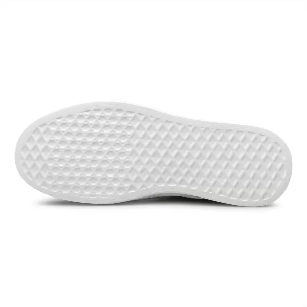 Mens Sneakers AntiFatigue Simple Thick Sole Leather S1223662 AutumnWhite