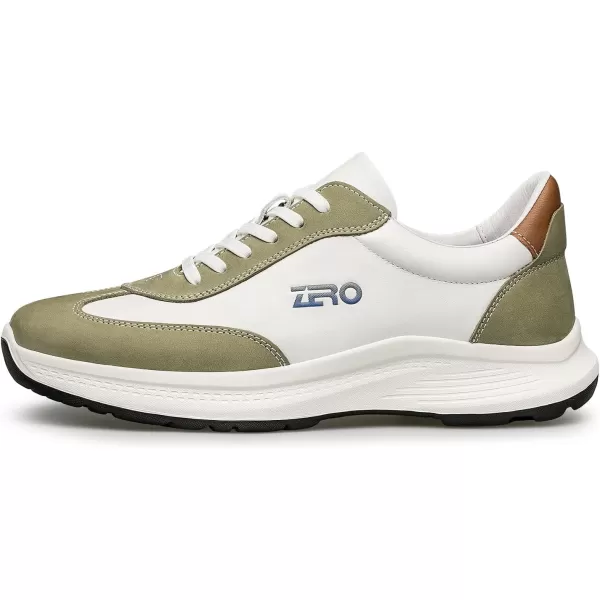 Mens Sneakers Comfort Genuine Leather Shoes for Men YF1882 24 SpringGreen
