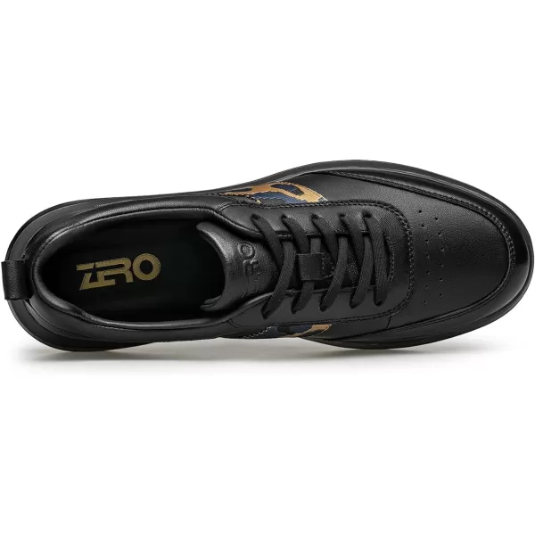 Mens Sneakers Simple Wide Flat Casual Shoes for Men SF1797 24 SpringBlack