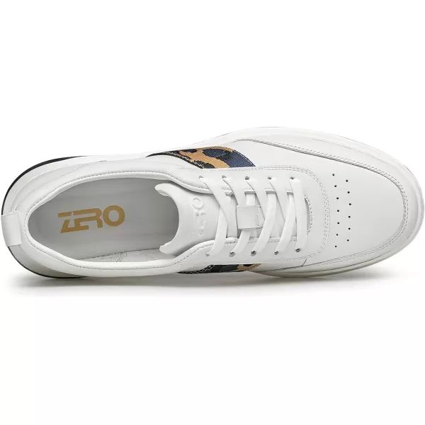 Mens Sneakers Simple Wide Flat Casual Shoes for Men SF1797 24 SpringWhite