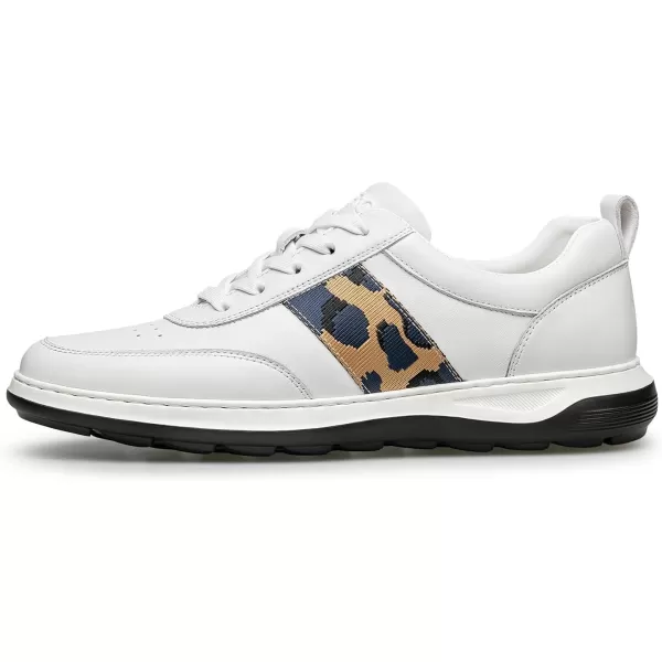 Mens Sneakers Simple Wide Flat Casual Shoes for Men SF1797 24 SpringWhite