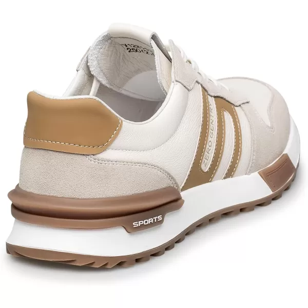 Mens sneakers Breathable suede Thick sole Impact resistant athletic shoes Y1127 22 AutumnBrown