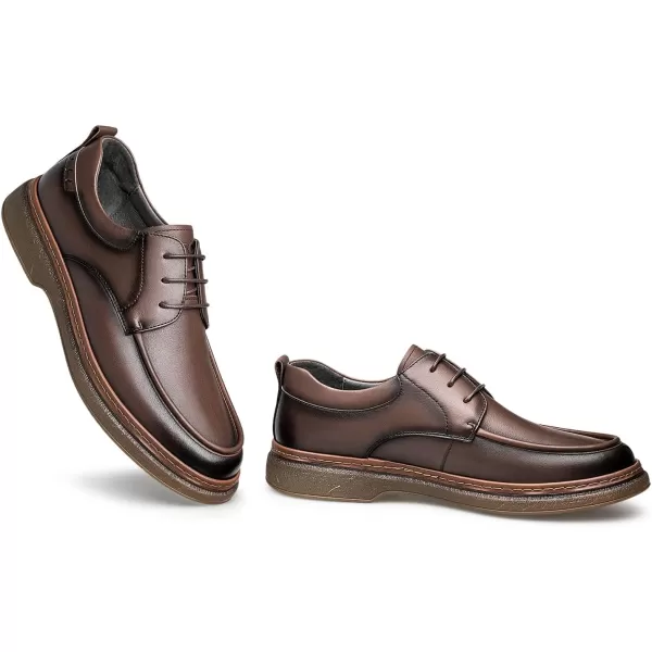 ZRO Leather Style Sneakers Cowhide Fashionable FatigueResistant School Shoes D1223576AutumnBrown