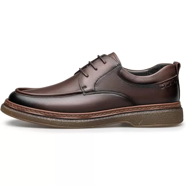 ZRO Leather Style Sneakers Cowhide Fashionable FatigueResistant School Shoes D1223576AutumnBrown