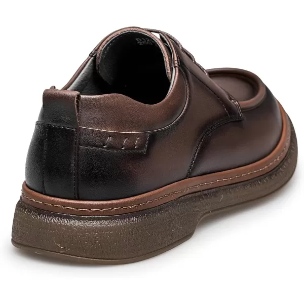 ZRO Leather Style Sneakers Cowhide Fashionable FatigueResistant School Shoes D1223576AutumnBrown